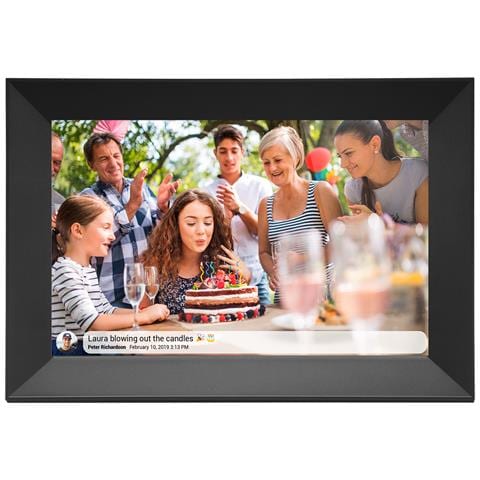 PFF-1063BLACK cornice per foto digitali Nero 25,6 cm (10.1") Touch screen Wi-Fi - Foto 2