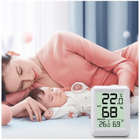 Termometro E Igrometro Wireless Per Interni/esterni White - Foto 2