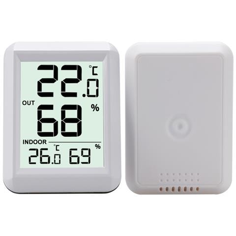 Termometro E Igrometro Wireless Per Interni/esterni White - Foto 6