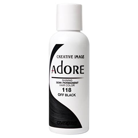 Colorazione Semipermanente N 118 Off Black 4 Once (118 Ml) - Foto 1