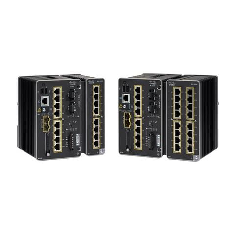 Catalyst IE3300 Gestito L2 10G Ethernet (100/1000/10000) Nero - Foto 1