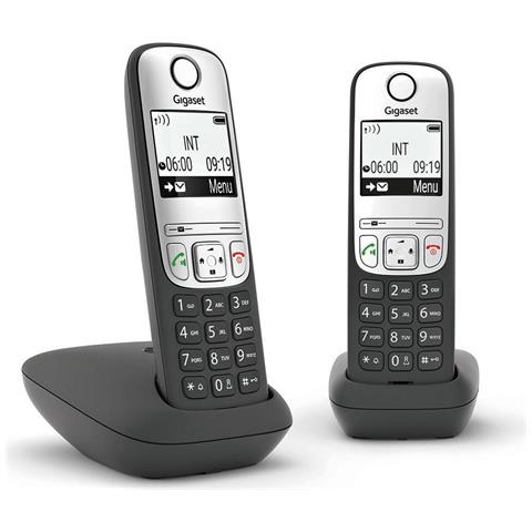 Telefono Cordless A690 Duo - Nero - Foto 2