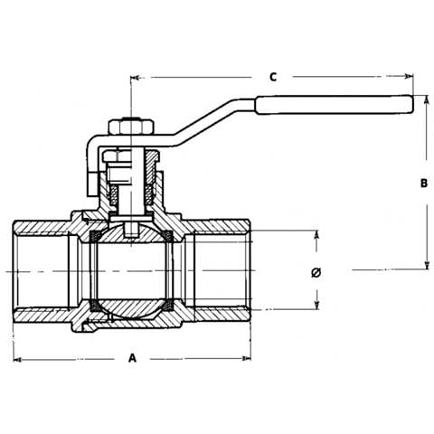 Valvola Inox 1'1/2 - Foto 2
