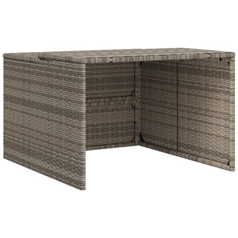 Garage Per Robot Tosaerba Grigio 86x90x52/57 Cm In Polyrattan - Foto 2
