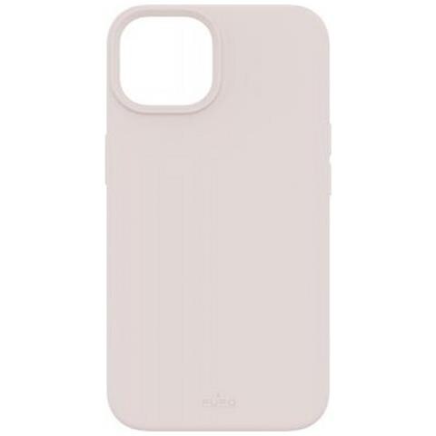 Cover Icon In Silicone Per Iphone 14 Plus Compatibile Con Magsafe, Rosa - Foto 1