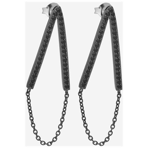 Orecchini Donna Sif Jakobs E1009-bk-bk (3 Cm) - Foto 1