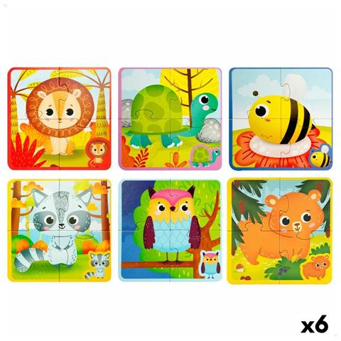 Puzzle Per Bambini Lisciani Touch Screen 24 Pezzi 16 X 0,1 X 16 Cm (6 Unità) - Foto 1