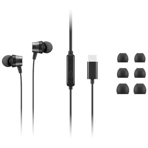4XD1J77351 cuffia e auricolare Cablato In-ear Ufficio USB tipo-C Nero - Foto 1
