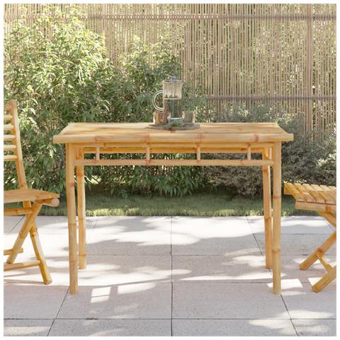 Tenda Da Pranzo Da Giardino 110x55x75 Cm In Bambù - Foto 1