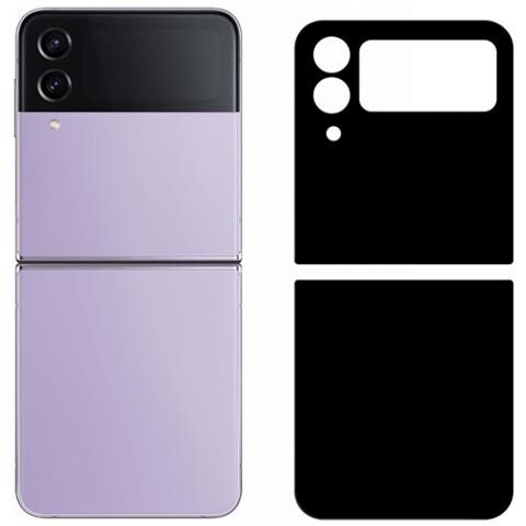 Vetro Temperato Per Samsung Galaxy Flip 4 Protezione Retro Completa, - Foto 2