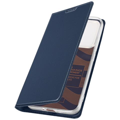 Custodia Per Xiaomi 14 Copertina Portacarte Supporto, Blu Scuro - Foto 1