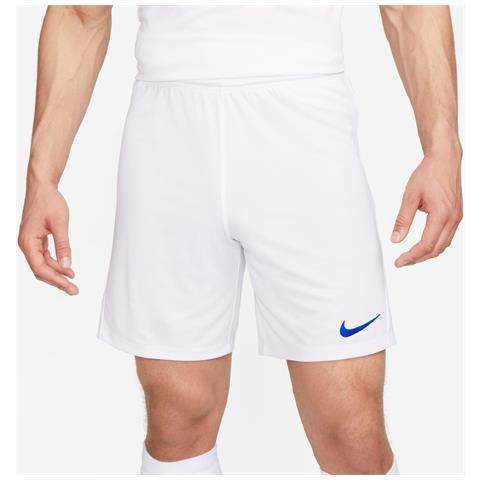 Pantaloncini Dri-Fit Park 3 Bv6855-104 Uomo Taglia Xl Colore Bianco /Nero - Foto 1