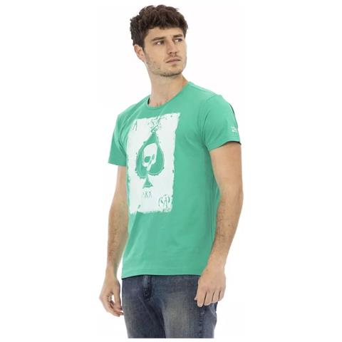 Maglietta In Cotone Verde - Xxl - Foto 2