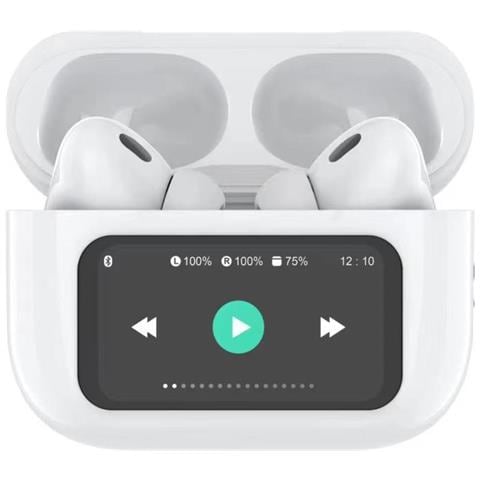 Celly SOUNDLEDWH cuffia e auricolare Cuffie True Wireless Stereo (TWS) In-ear Musica e Chiamate USB tipo-C Bluetooth Bianco - Foto 2