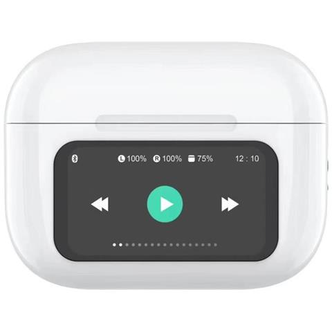 Celly SOUNDLEDWH cuffia e auricolare Cuffie True Wireless Stereo (TWS) In-ear Musica e Chiamate USB tipo-C Bluetooth Bianco - Foto 1