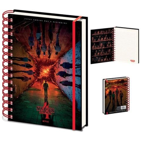 Quaderno A5 Stranger Things 4 Every Ending Has A Beginning - Sr74282 - Foto 2