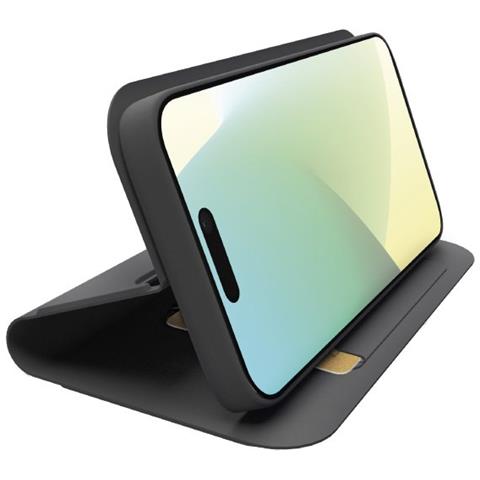 TEWALIP1661K custodia per cellulare 15,5 cm (6.1") Custodia a borsellino Nero - Foto 1