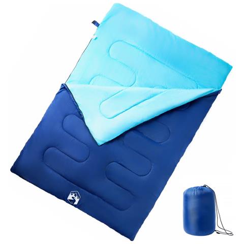 Sacco Pelo Doppio Campeggio con Cuscini per Adulti 3-4 Stagioni - Foto 1