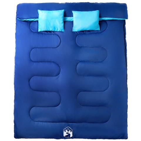 Sacco Pelo Doppio Campeggio con Cuscini per Adulti 3-4 Stagioni - Foto 2