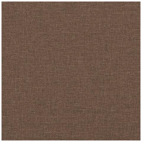 Set di Divani 3 pz con Cuscini Marrone in Tessuto - Foto 9