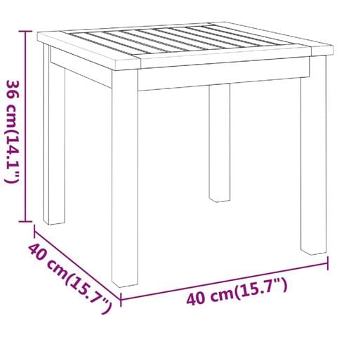 Set Salotto da Giardino Adirondack 3pz Legno Massello di Acacia - Foto 7