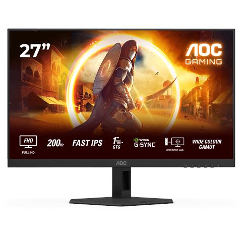 Monitor 27" IPS Flat 27G4HRE Full HD Tempo di risposta 1 ms - Foto 1