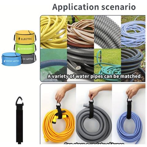Borsa Portaoggetti Per Camper Da Campeggio - Organizza I Tuoi Accessori Essenziali Grey - Foto 2