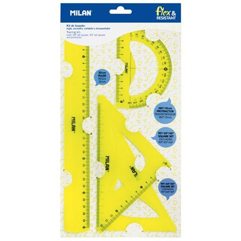 Flex & Resistant Acid set di righelli 4 pz - Foto 1