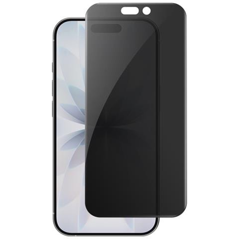 Protezione Schermo Per Iphone 17 Anti-spia In Vetro Temperato, Nero Trasparente - Foto 1
