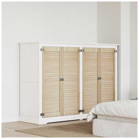 Porta per Armadio 4 pcs Naturale 140.5 x 2.1 x 49.5 cm - Foto 2