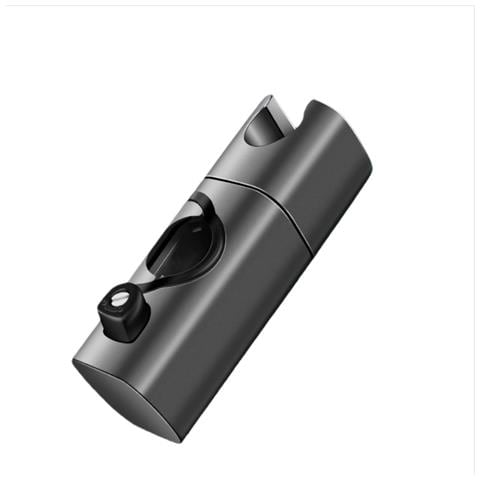 Supporto Regolabile Per Soffione Doccia - Senza Trapano, Universale Per Asta Doccia 22-25mm Grey - Foto 4