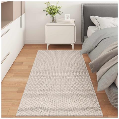 Tappeti per area HUARTE Crema 150 x 80 cm Poliestere - Foto 2