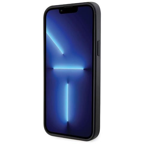 Custodia Nera Per Iphone 14 / 15 / 13 Con Supporto Nera Bmw. - Foto 1