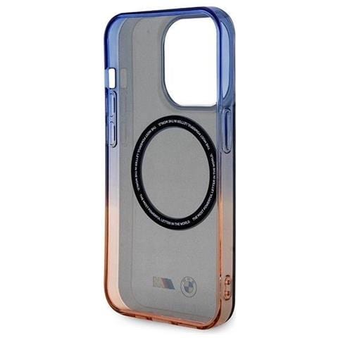 Custodia Bmw Bmhmp14xhtge Per Iphone 14 Pro Max 6.7 Grigia /grigia, Custodia Gradient Bumper Magsafe - Foto 1