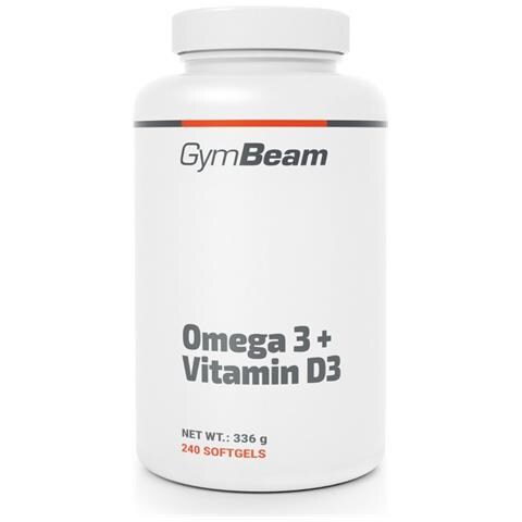 Integratore alimentare Omega 3 + Vitamina D3 con olio di pesce capsule 240 capsule - Foto 1