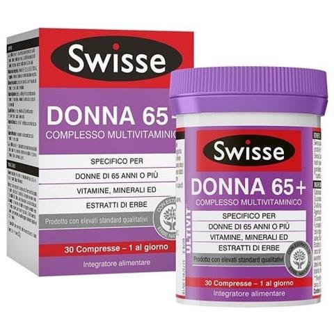 Swisse Donna 65+ Complesso Multivitaminico 30 Compresse - Foto 1