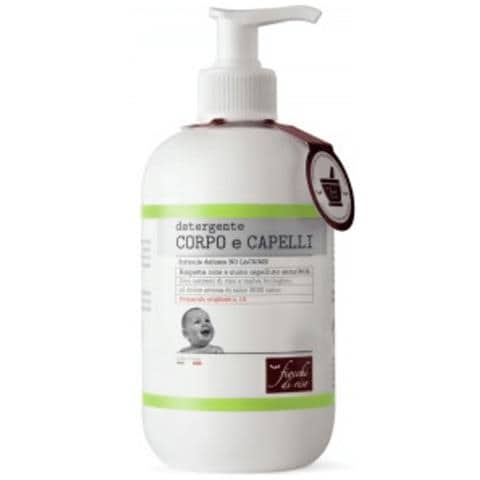 Fiocchi di Riso Fiocchi di Riso Detergente Corpo /Capelli Talco 400 ml - Foto 1