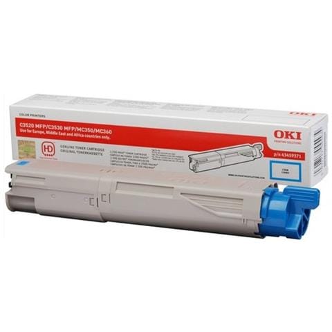 43459371 Toner Originale Ciano per MC360 Capacità 2500 Pagine - Foto 6