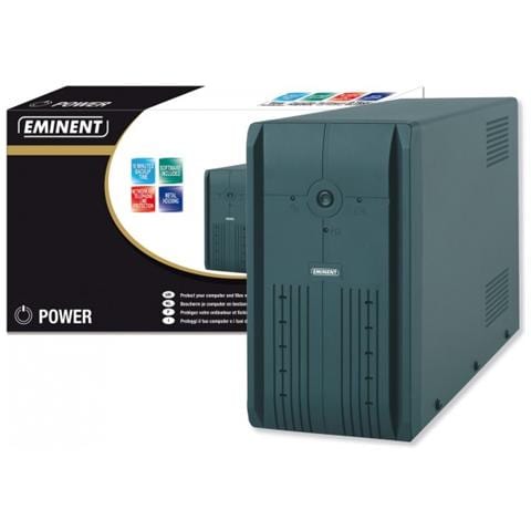 Gruppo di Continuità UPS 600 VA / 360W 3 x Prese IEC (C13) / Seriale / 2 x RJ11 - Foto 1