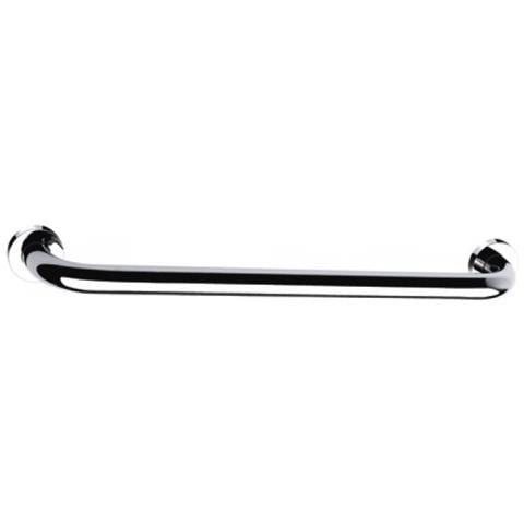 Maniglione Sostegno a Parete in Acciaio Inox Cromato 38.5x8.5x6 cm - Foto 2