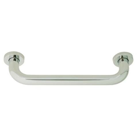 Maniglione Sostegno a Parete in Acciaio Inox Cromato 38.5x8.5x6 cm - Foto 1