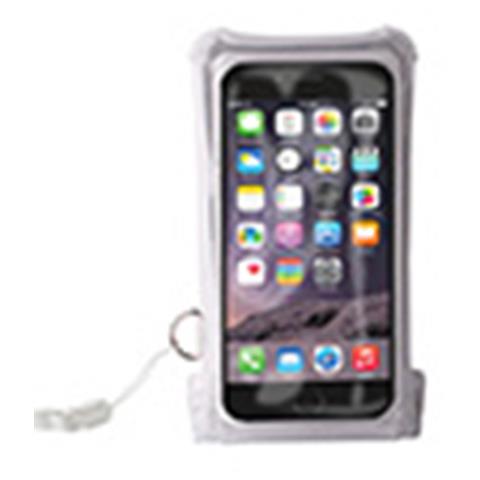 Cust Impermeabile Smartphones+vano Carta Up To 5.7'' Trasp +tracolla Bianco - Foto 1