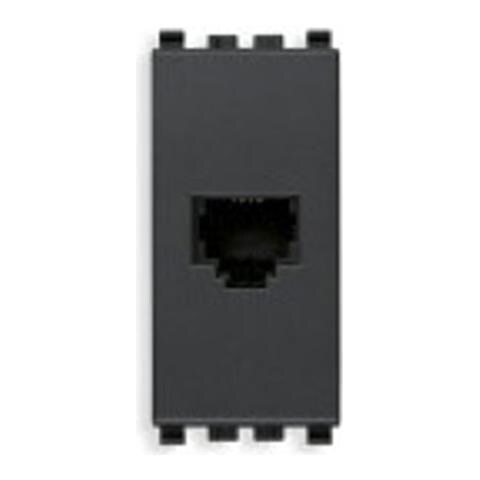 20320 - Presa Rj11 6/4 Grigio - Foto 3