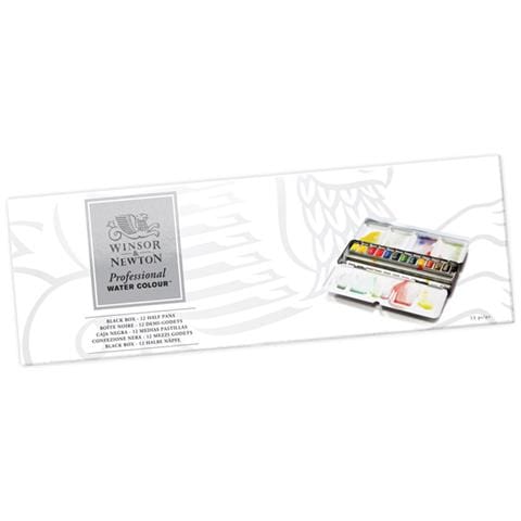 Artist 12 1/2godet Scatola Metallo Black Box - Foto 1
