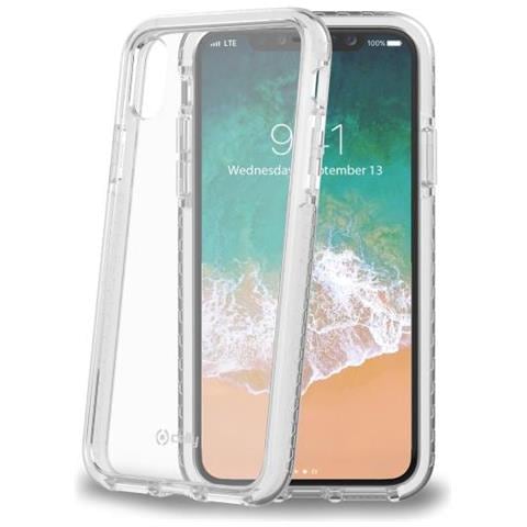 Cover in Gomma per iPhone X Colore Trasparente - Foto 1