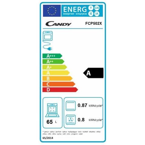 Forno Elettrico da Incasso FCP502X Capacità 65 L Multifunzione Ventilato Potenza 2100 W Colore Acciaio Inox - Foto 7