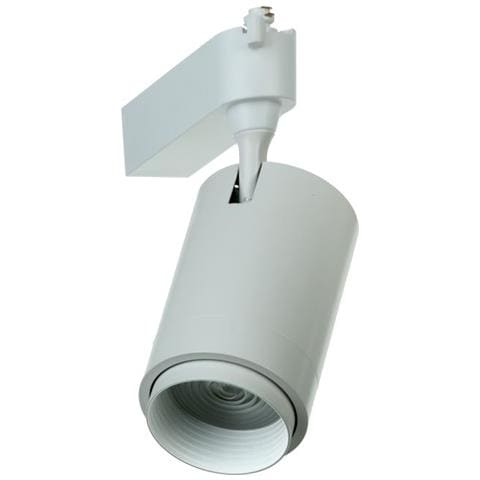 Alex Faretto Monofase A Led 25w Installabile Su Binario, Bianco - Foto 2