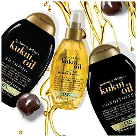 Kukui Olio Solfato Conditioner Gratuito Per I Capelli Crespi 385 Ml - Foto 4