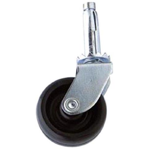 Bh01563 40mm (1.1 2 Pollici) Singolo Di Nylon Rotella Girevole Rotelle Rotelle Presa Grip Collo Stem Fix - Confezione Da 4 - Foto 1