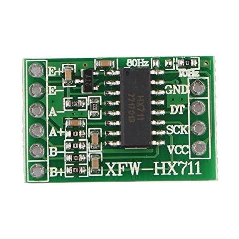 Portatile Cella Di Carico Del Sensore Di Peso Pesatura Elettronica Del Sensore (1kg) Hx711 Di Pesatura Sensori Modulo Ad Compatibile Con Arduino Raspberry Pi Diy Ecc - Foto 4
